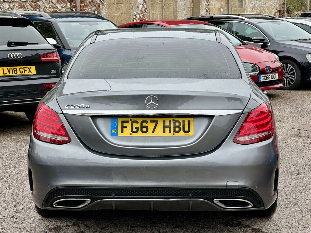 Mercedes-Benz C Class Saloon FG67HBU Grey #6