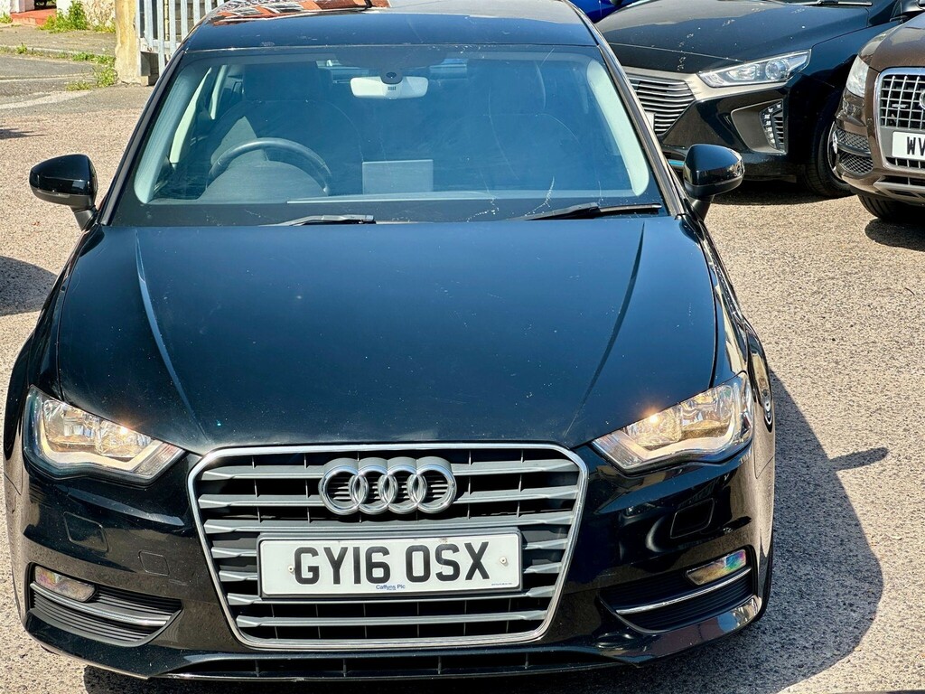 Audi A3 Hatchback GY16OSX Black #2