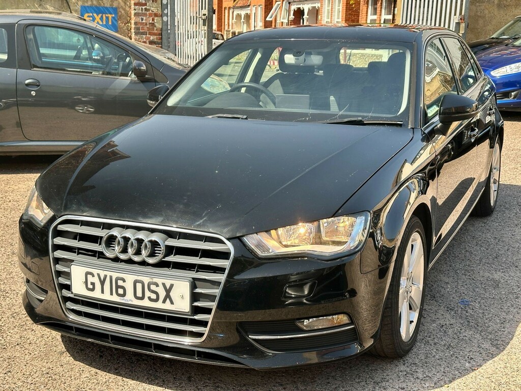 Audi A3 Hatchback GY16OSX Black #3