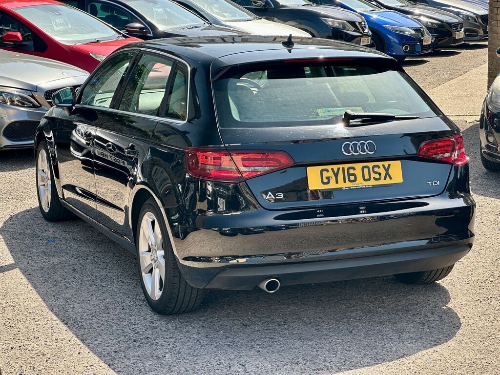 Audi A3 Hatchback GY16OSX Black #4