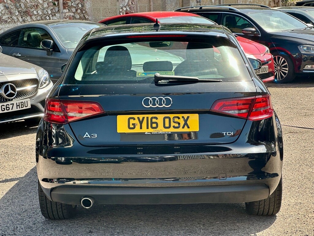 Audi A3 Hatchback GY16OSX Black #6