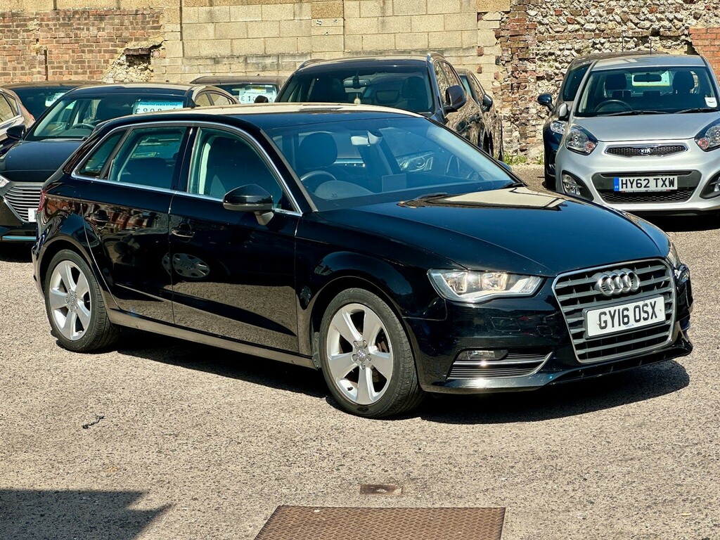 Audi A3 Hatchback GY16OSX Black #5