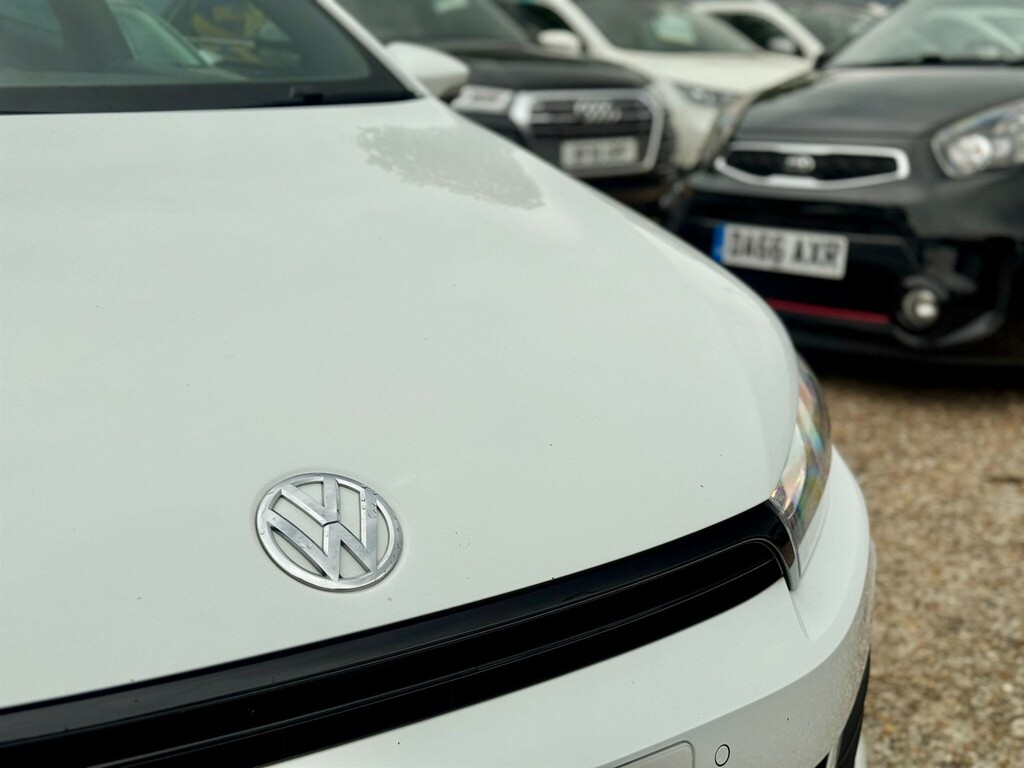 Volkswagen Scirocco Hatchback White #2