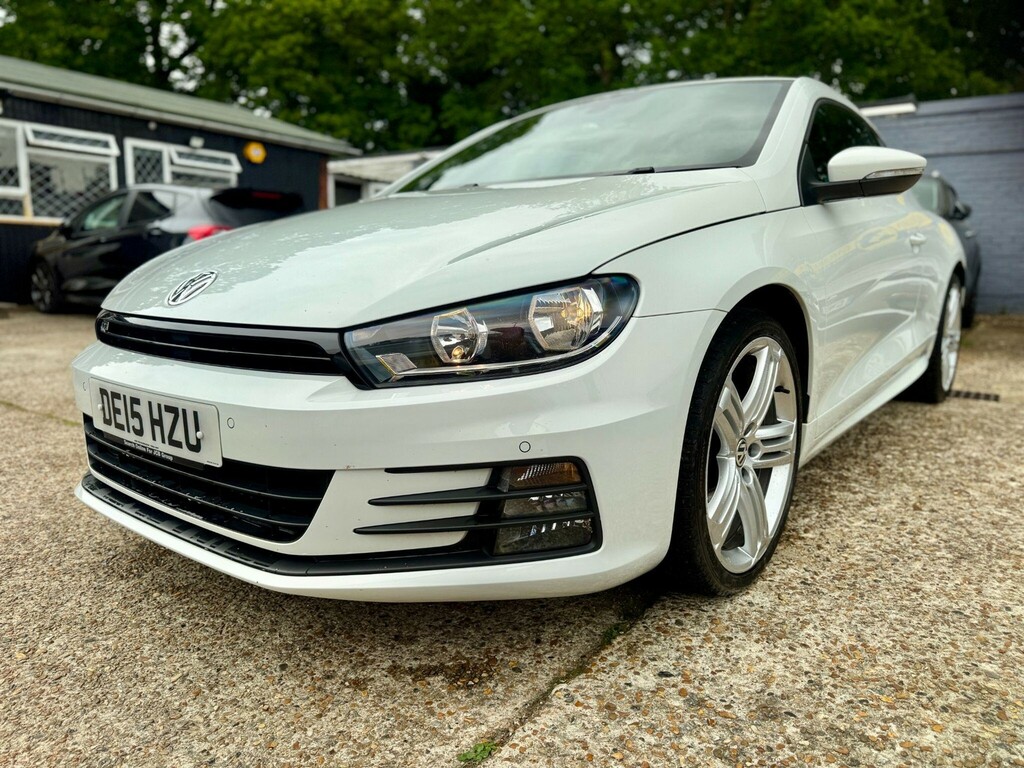 Volkswagen Scirocco Hatchback White #3