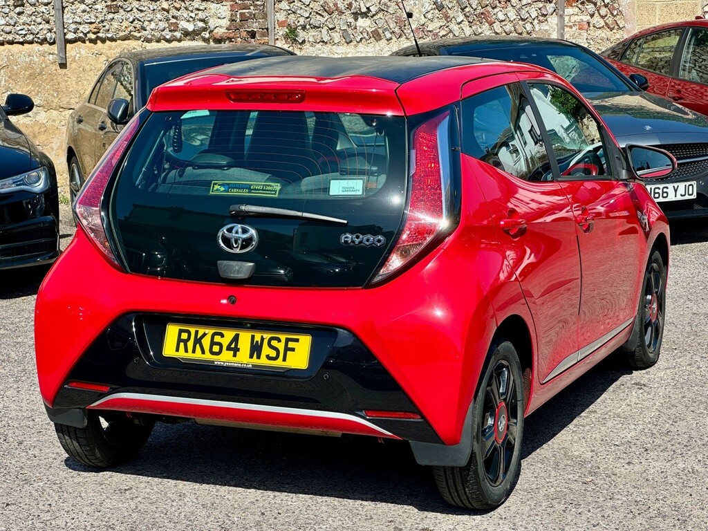 Toyota Aygo Aygo X-pression Vvt-i Cvt RK64WSF Red #6
