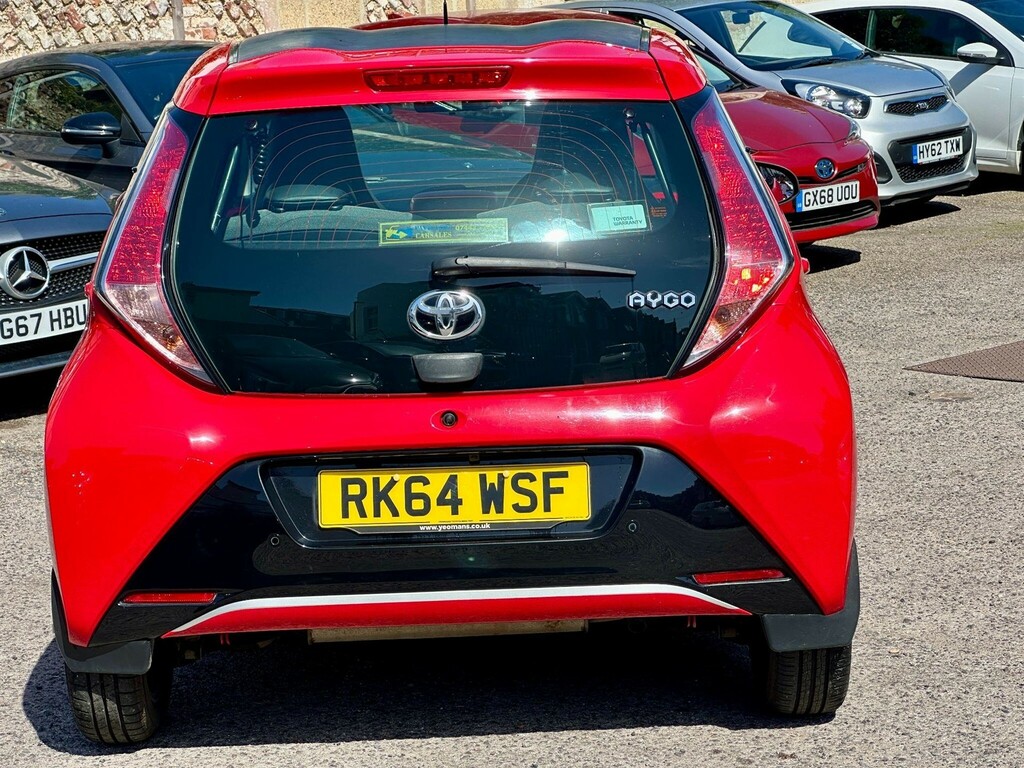 Toyota Aygo Aygo X-pression Vvt-i Cvt RK64WSF Red #4
