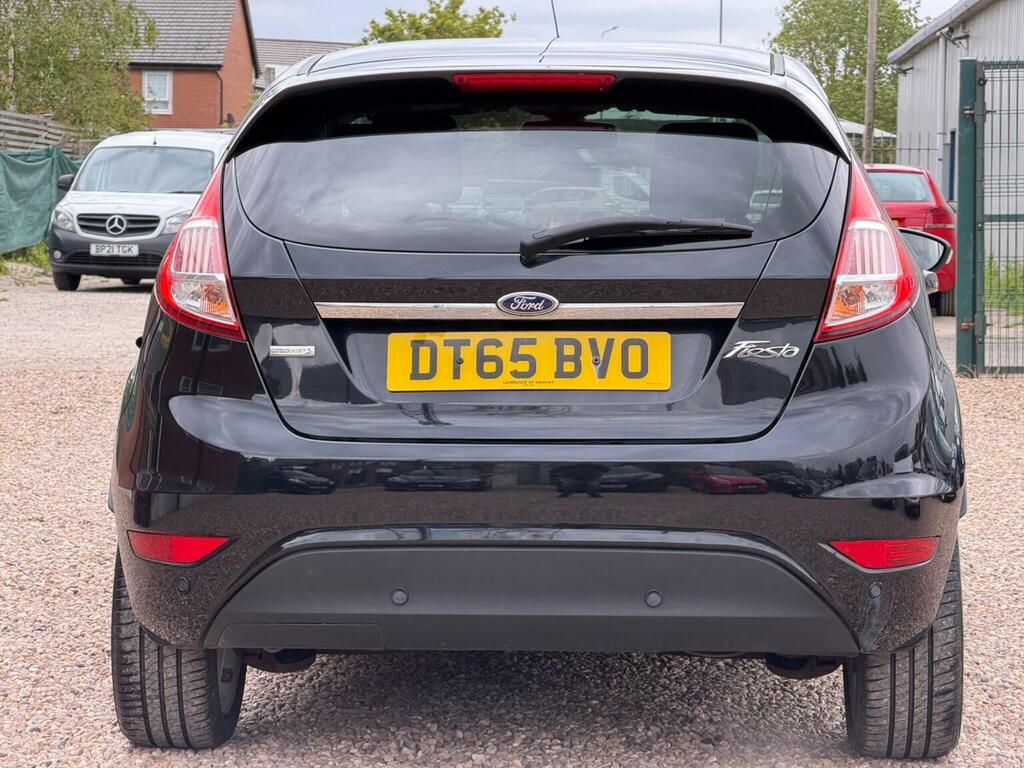 Ford Fiesta Hatchback 1.0T Ecoboost Titanium Powershift Euro 6 DT65BVO Black #6