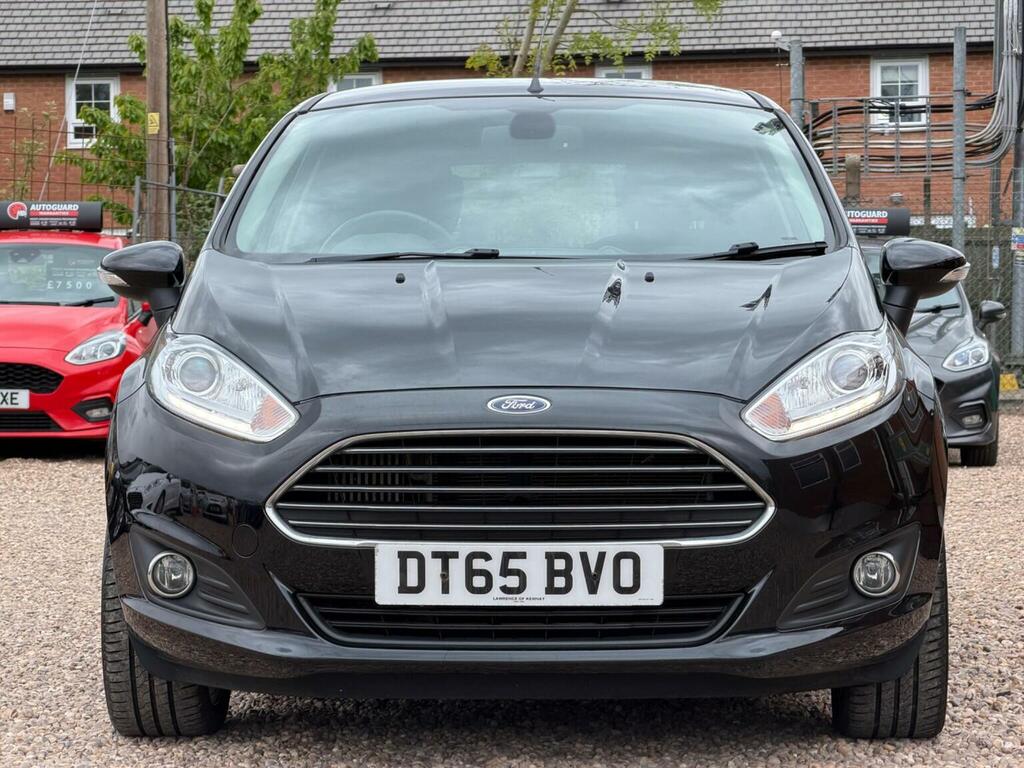 Ford Fiesta Hatchback 1.0T Ecoboost Titanium Powershift Euro 6 DT65BVO Black #2