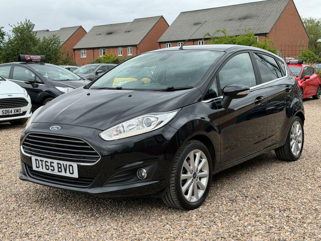 Ford Fiesta Hatchback 1.0T Ecoboost Titanium Powershift Euro 6 DT65BVO Black #3