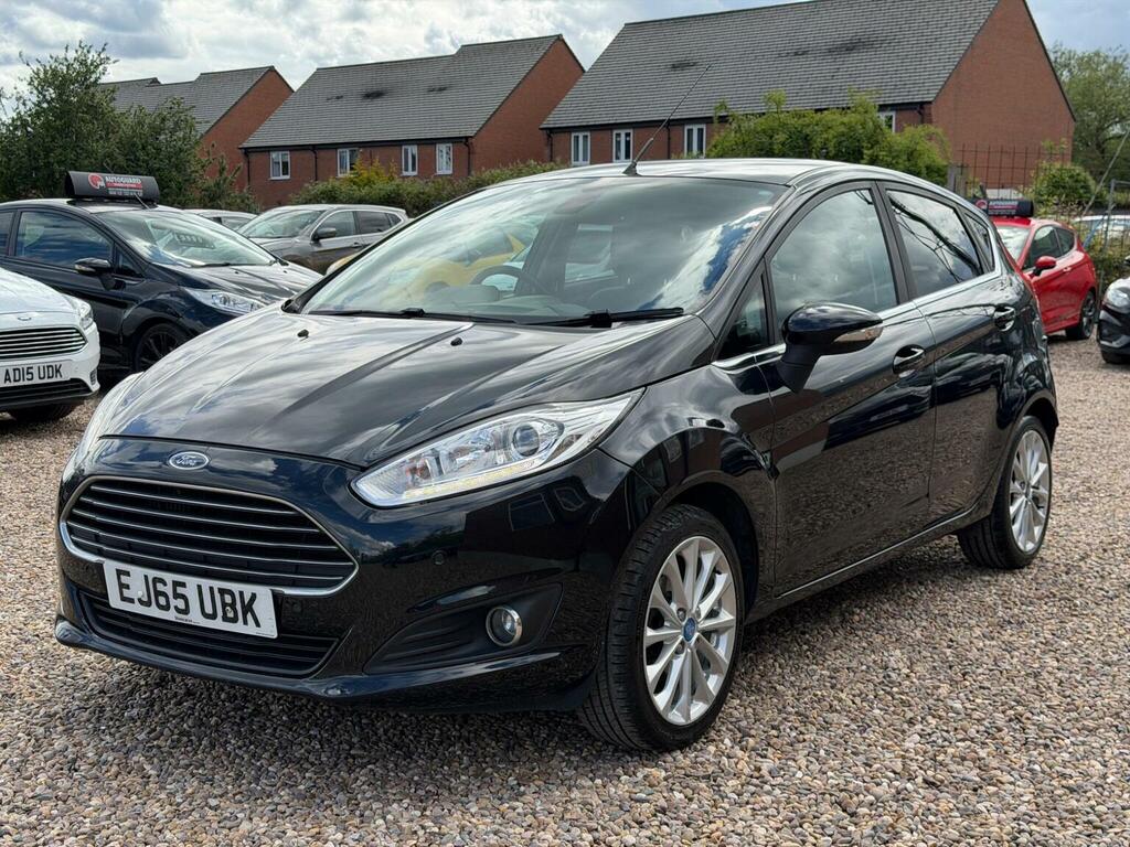 Ford Fiesta Hatchback 1.0T Ecoboost Titanium X Euro 6 Ss EJ65UBK Black #3