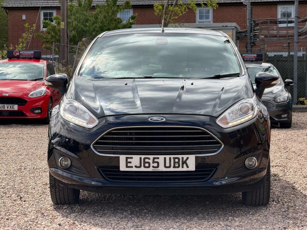 Ford Fiesta Hatchback 1.0T Ecoboost Titanium X Euro 6 Ss EJ65UBK Black #2
