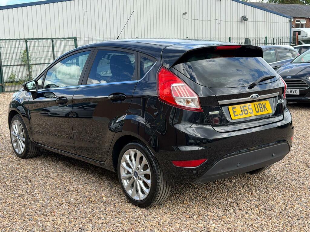 Ford Fiesta Hatchback 1.0T Ecoboost Titanium X Euro 6 Ss EJ65UBK Black #4