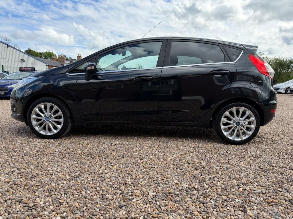 Ford Fiesta Hatchback 1.0T Ecoboost Titanium X Euro 6 Ss EJ65UBK Black #5