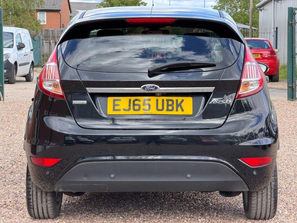 Ford Fiesta Hatchback 1.0T Ecoboost Titanium X Euro 6 Ss EJ65UBK Black #6