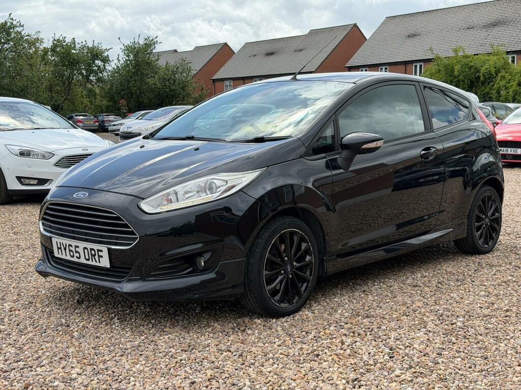 Ford Fiesta Hatchback 1.0T Ecoboost Titanium X Euro 6 Ss HY65ORF Black #3