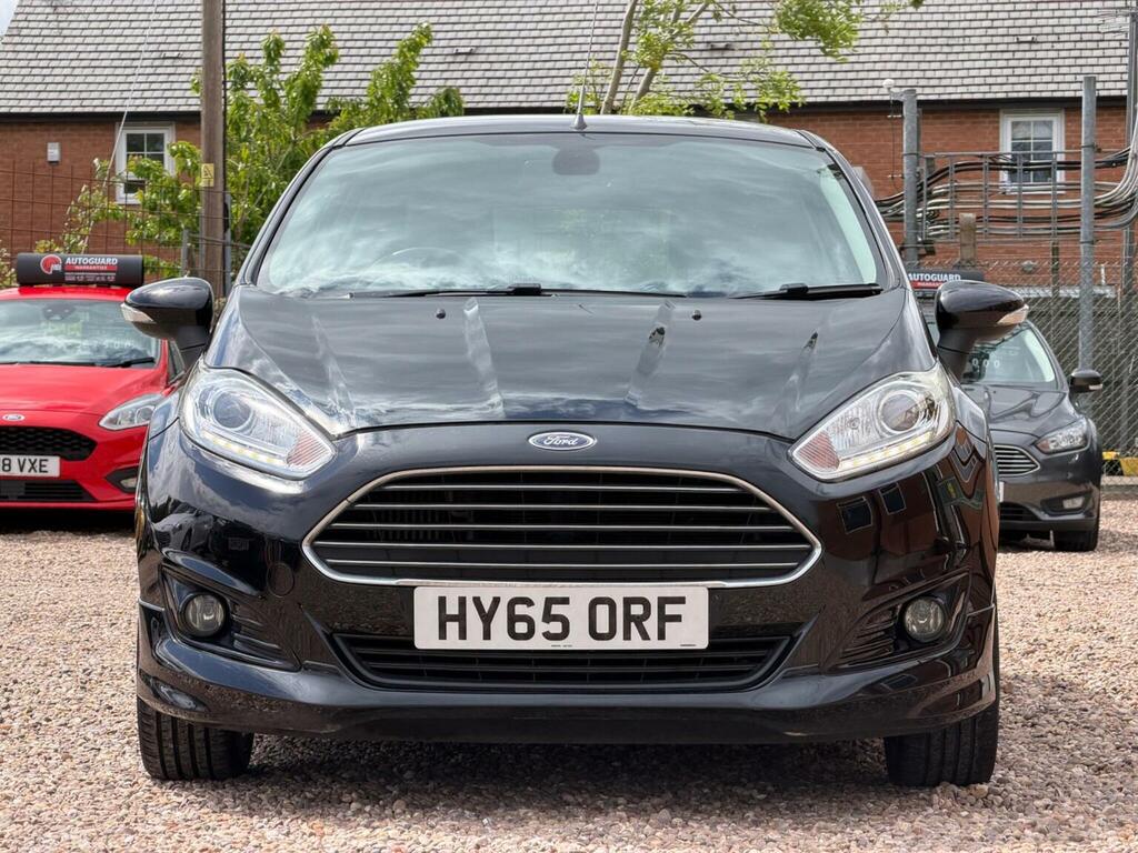 Ford Fiesta Hatchback 1.0T Ecoboost Titanium X Euro 6 Ss HY65ORF Black #2