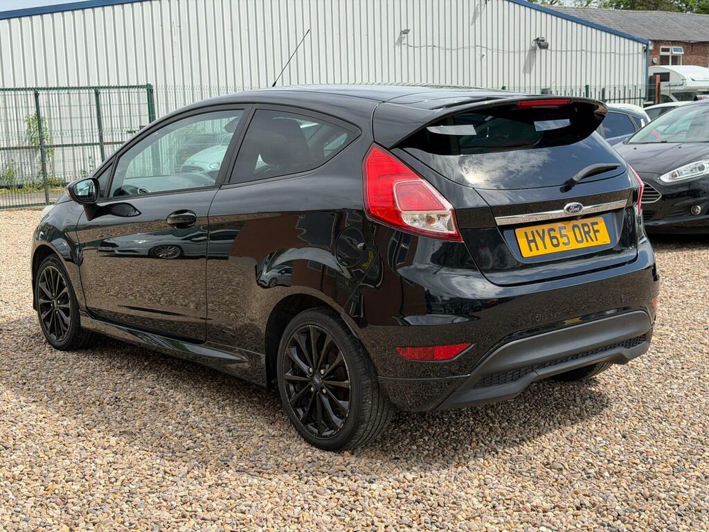 Ford Fiesta Hatchback 1.0T Ecoboost Titanium X Euro 6 Ss HY65ORF Black #4