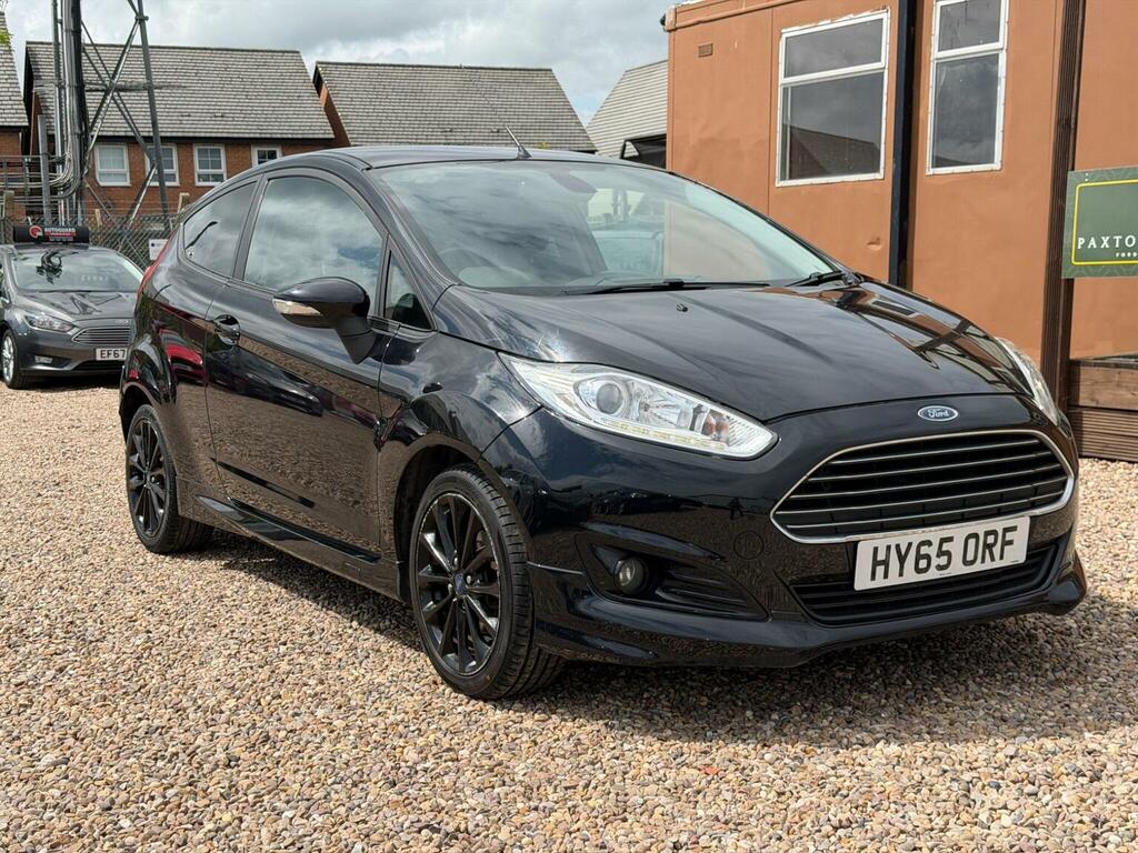 Ford Fiesta Hatchback 1.0T Ecoboost Titanium X Euro 6 Ss HY65ORF Black