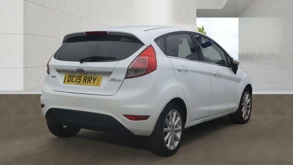 Ford Fiesta Hatchback 1.0T Ecoboost Titanium Euro 6 Ss DC15RRY White #4
