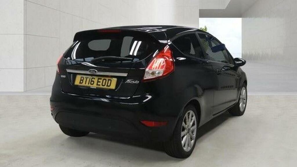 Ford Fiesta Hatchback 1.0T Ecoboost Titanium Euro 6 Ss BT16EOD Black #3