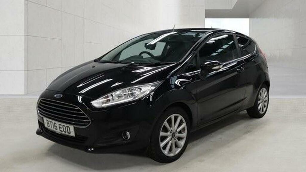 Ford Fiesta Hatchback 1.0T Ecoboost Titanium Euro 6 Ss BT16EOD Black #6