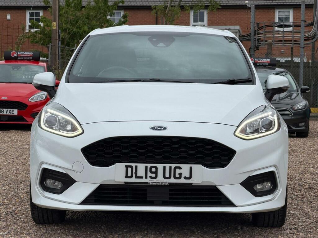 Ford Fiesta Hatchback 1.0T Ecoboost St-line Euro 6 Ss DL19UGJ White #2