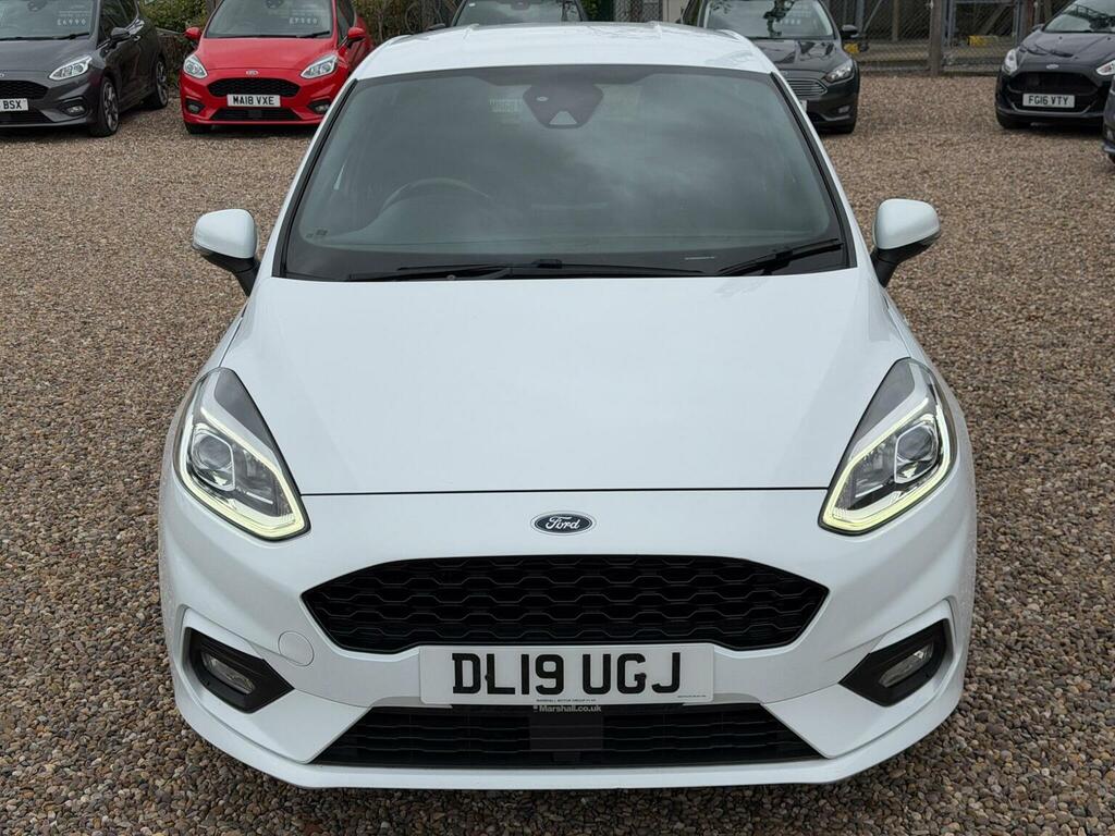 Ford Fiesta Hatchback 1.0T Ecoboost St-line Euro 6 Ss DL19UGJ White #5
