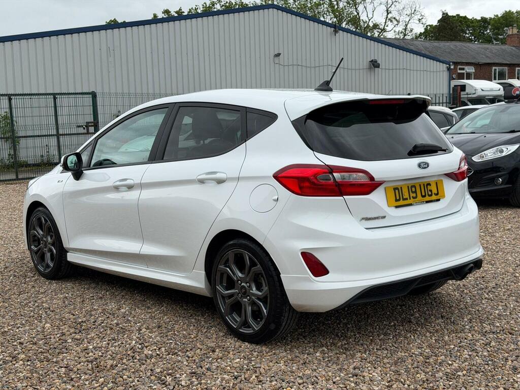 Ford Fiesta Hatchback 1.0T Ecoboost St-line Euro 6 Ss DL19UGJ White #4