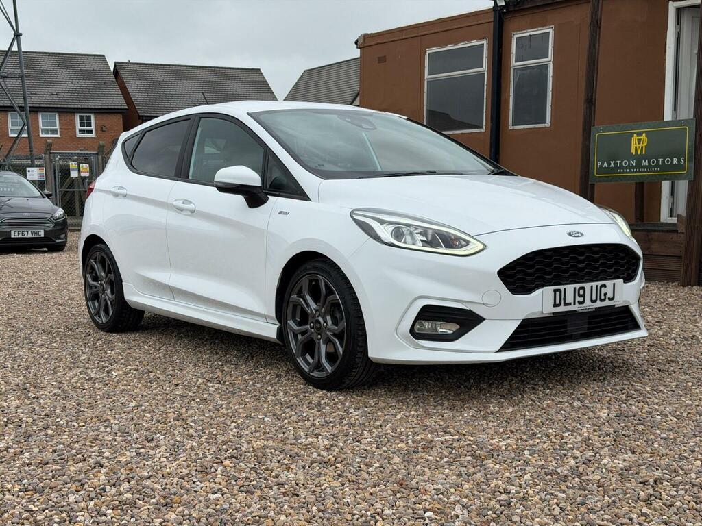 Ford Fiesta Hatchback 1.0T Ecoboost St-line Euro 6 Ss White