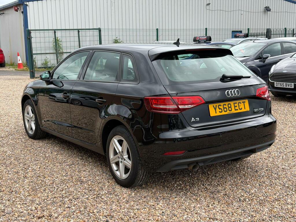 Audi A3 Hatchback 1.6 Tdi 30 Se Technik Sportback S Tronic YS68ECT Black #4