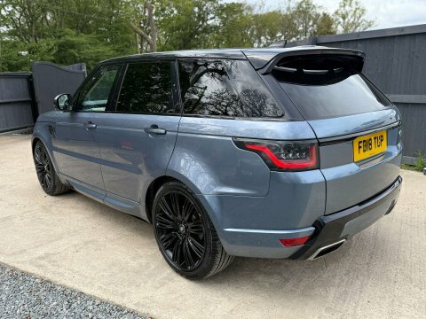 Land Rover Range Rover Sport 3.0 Range Rover FD18TUP Blue #6