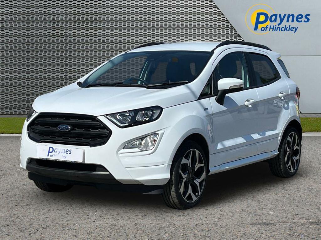 Ford Ecosport 1.0T Ecoboost St-line Euro 6 Ss YM72VAA White #3