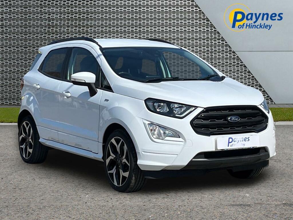 Ford Ecosport 1.0T Ecoboost St-line Euro 6 Ss White