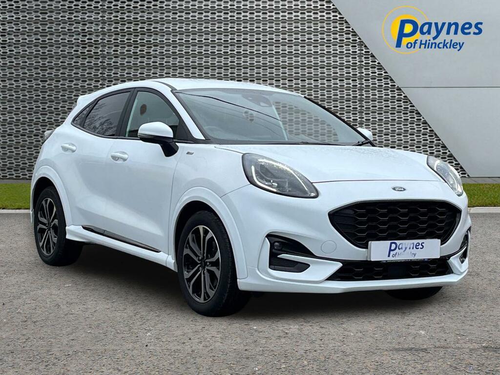 Ford Puma 1.0T Ecoboost Mhev St-line Euro 6 Ss White