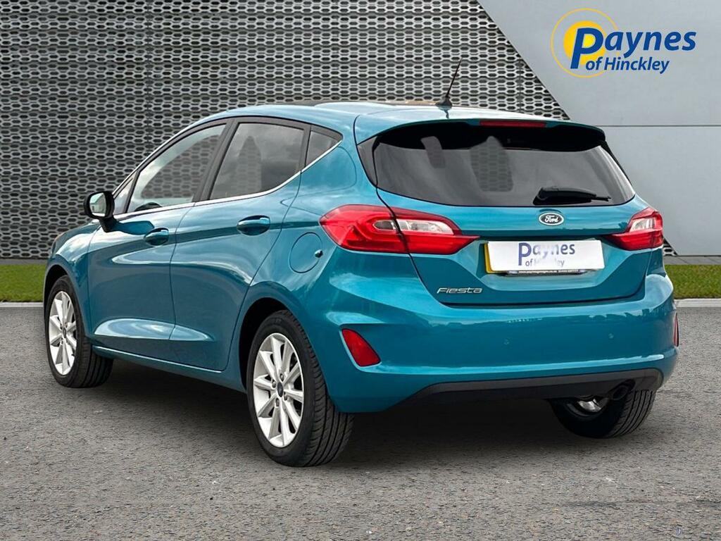 Ford Fiesta 1.0T Ecoboost Titanium Euro 6 Ss KU68VYD Blue #4