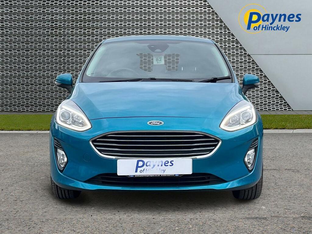 Ford Fiesta 1.0T Ecoboost Titanium Euro 6 Ss KU68VYD Blue #2