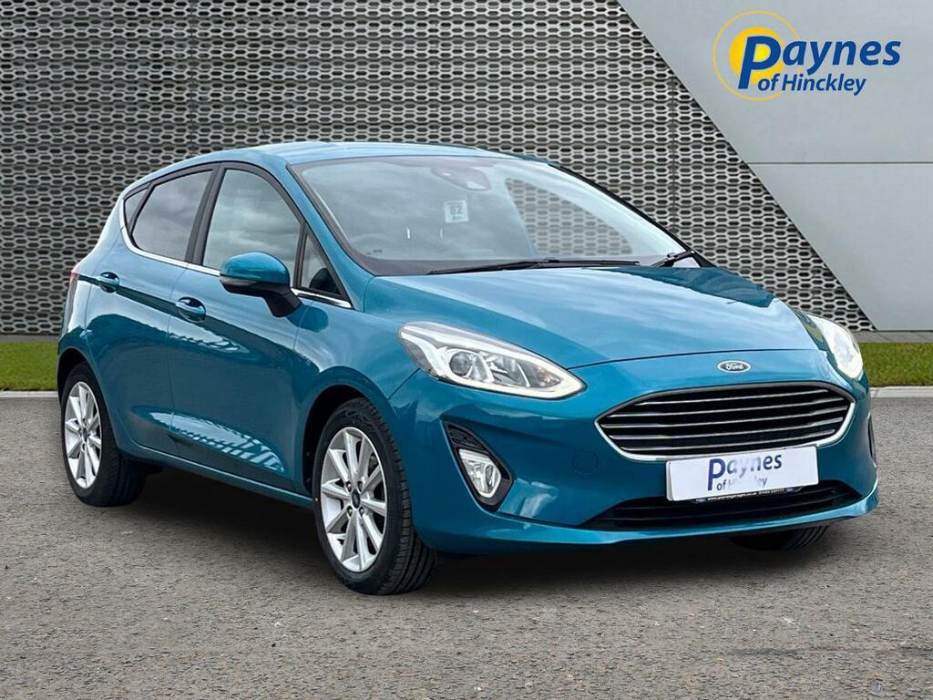 Ford Fiesta 1.0T Ecoboost Titanium Euro 6 Ss Blue