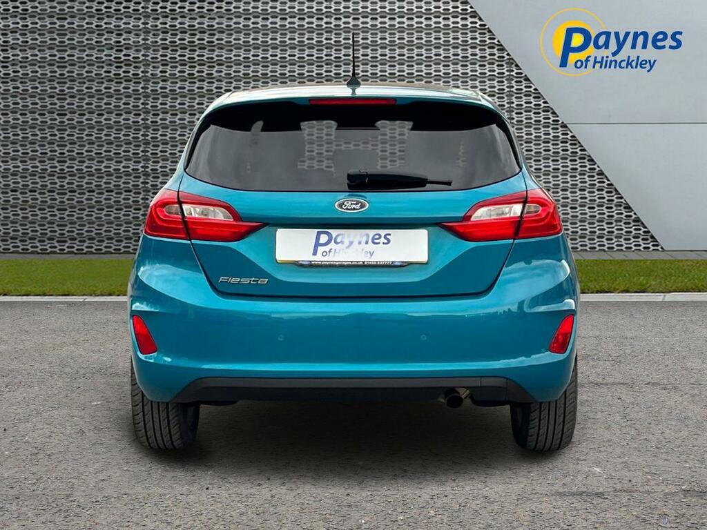 Ford Fiesta 1.0T Ecoboost Titanium Euro 6 Ss KU68VYD Blue #6