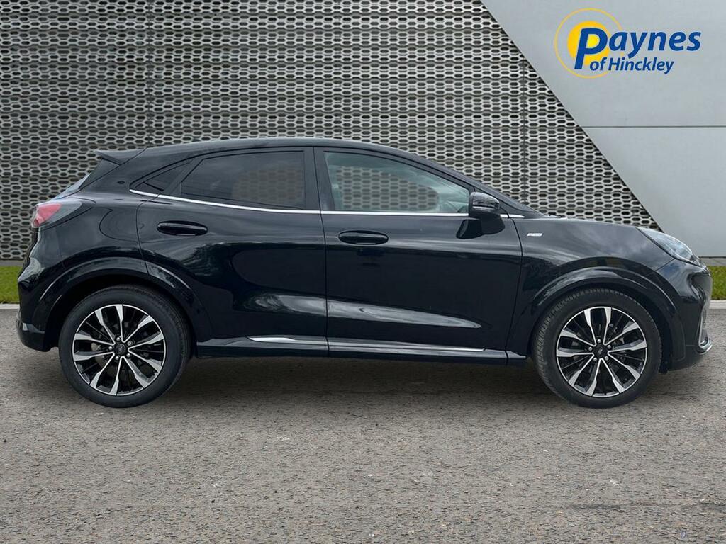 Ford Puma 1.0T Ecoboost Mhev St-line Vignale Euro 6 Ss FJ21TJV Black #2