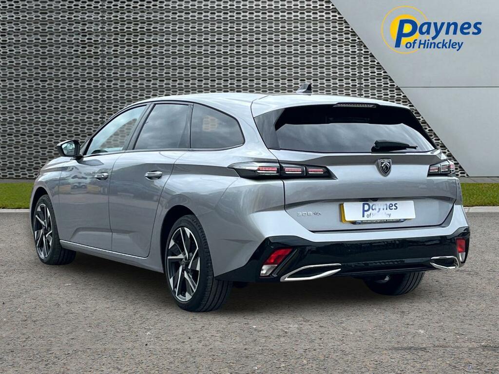 Peugeot 308 1.2 Puretech Allure Eat Euro 6 Ss KW24EYJ Silver #4