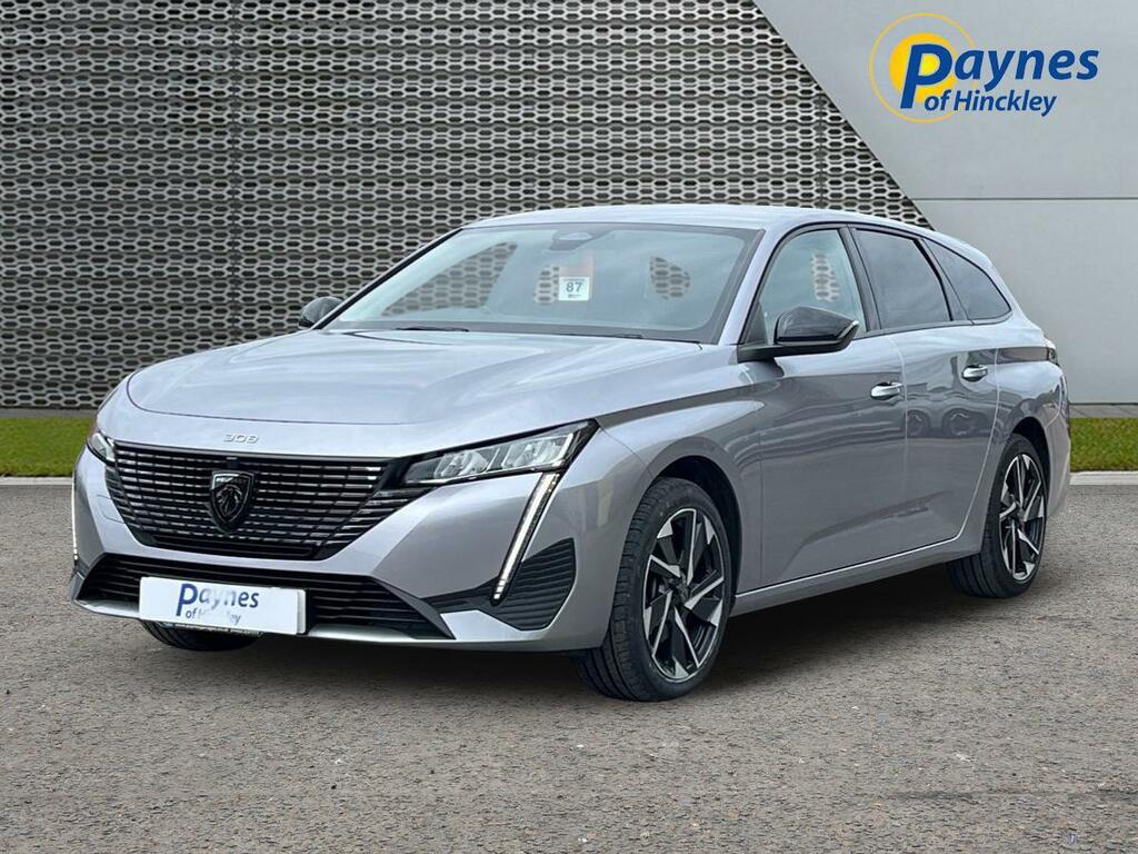 Peugeot 308 1.2 Puretech Allure Eat Euro 6 Ss KW24EYJ Silver #3