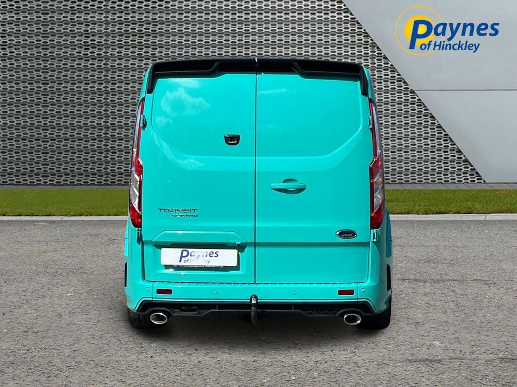 Ford Transit Custom 2.0 300 Ecoblue Ms-rt Crew Van Double Cab Dies NU73RVO Green #6