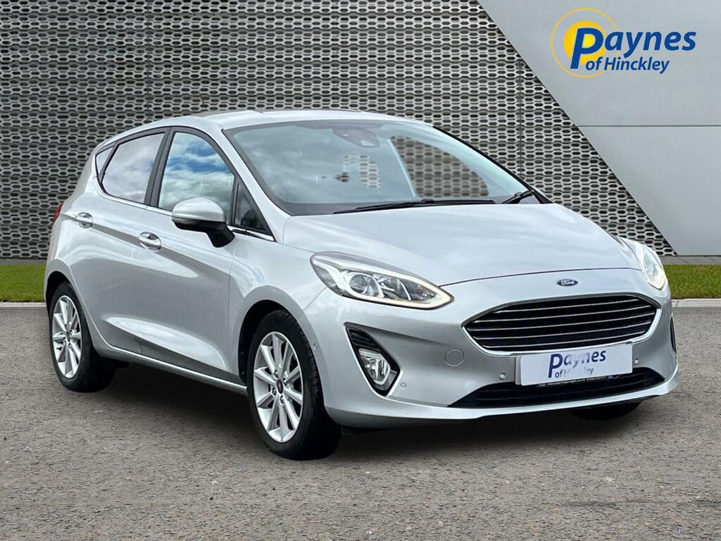Ford Fiesta 1.0T Ecoboost Titanium Euro 6 Ss Silver