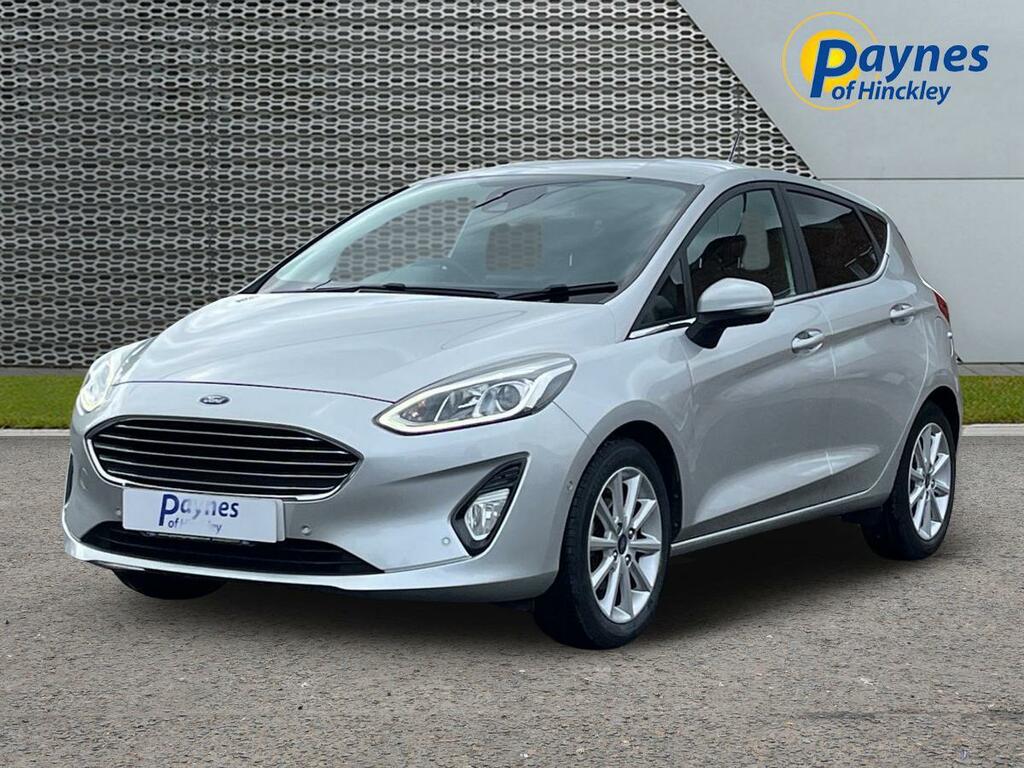 Ford Fiesta 1.0T Ecoboost Titanium Euro 6 Ss HT67LFJ Silver #3