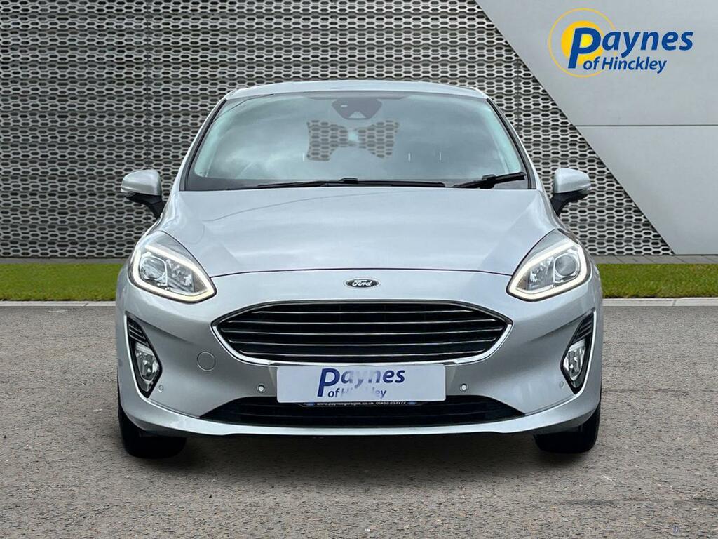 Ford Fiesta 1.0T Ecoboost Titanium Euro 6 Ss HT67LFJ Silver #2