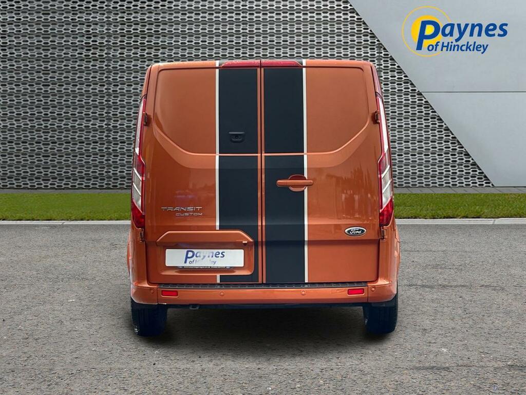 Ford Transit Custom 2.0 320 Ecoblue Sport Crew Van L1 H1 Euro 6 5 CJ23PMV Orange #4