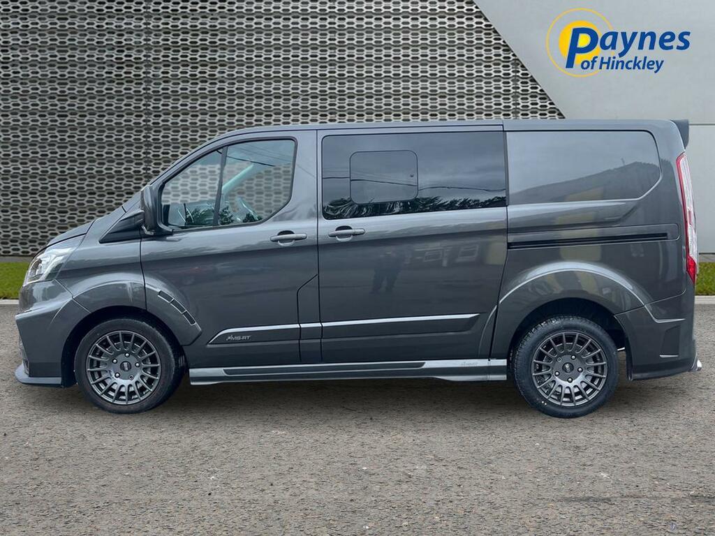 Ford Transit Custom 2.0 320 Ecoblue Ms-rt Crew Van Double Cab Dies KX23OZR Grey #6
