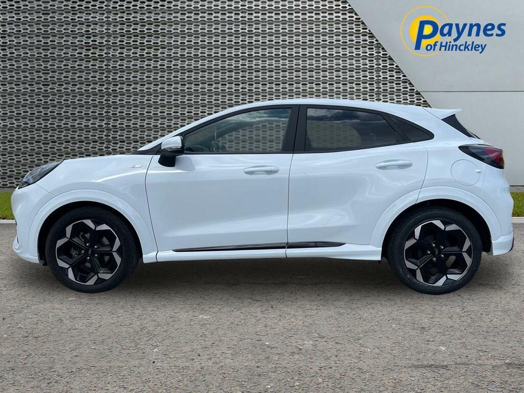 Ford Puma 1.0T Ecoboost Mhev St-line X Dct Euro 6 Ss AO74HVL White #6
