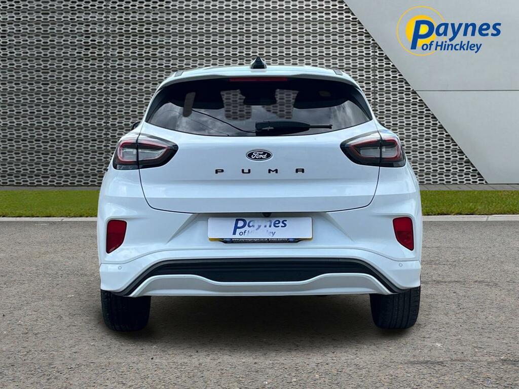 Ford Puma 1.0T Ecoboost Mhev St-line X Dct Euro 6 Ss AO74HVL White #4