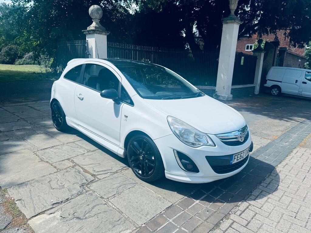 Vauxhall Corsa Limited Edition White